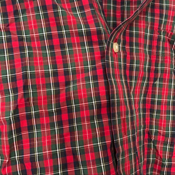 Tommy Hilfiger Red Plaid Shirt - Picture 3 of 3